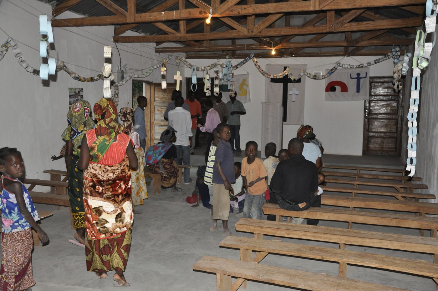 Biblical teaching during a gathering